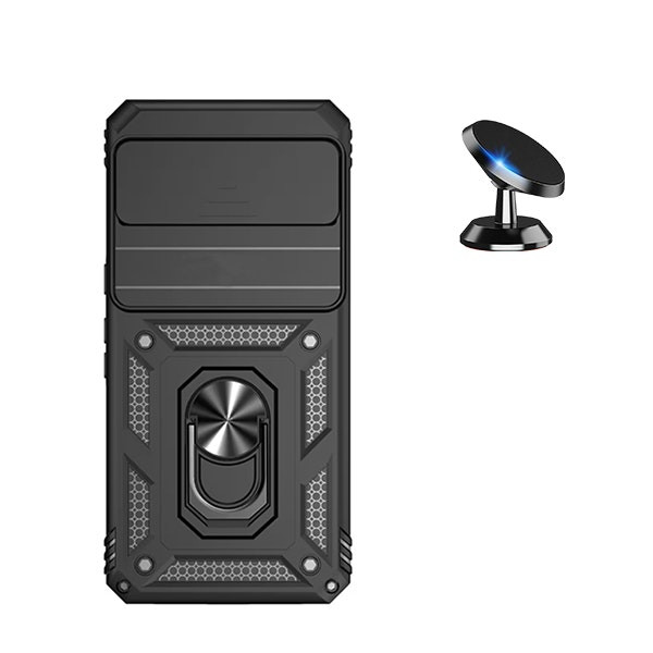Funda protectora con soporte magnético para Google Pixel 8