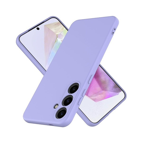 Funda de silicona líquida para Samsung Galaxy A36 - Morado