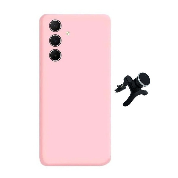 Funda silicona líquida y soporte magnético reforzado para Samsung Galaxy A13 5G