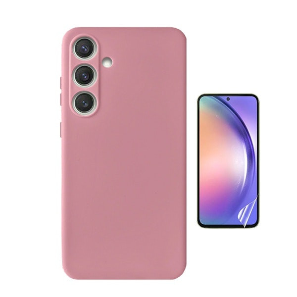 Kit Protector Hydrogel y Funda Silicona Líquida para Samsung Galaxy A36