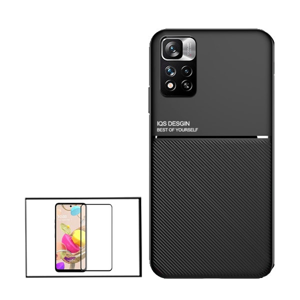 Funda magnética Lux con vidrio curvado premium para Xiaomi 11i