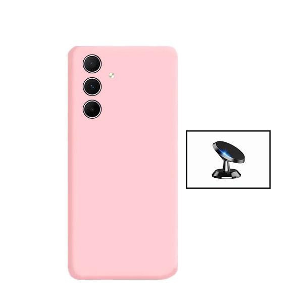 Funda de silicona líquida y soporte magnético