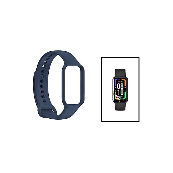 Kit correa de silicona y protector hydrogel para Redmi Smart Band 2