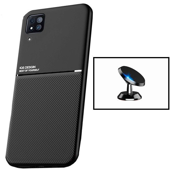 Funda magnética de lujo con soporte para Huawei P40 Lite