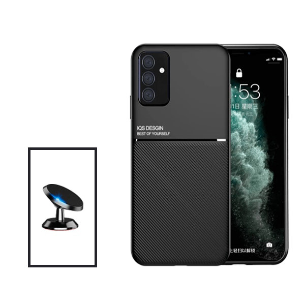 Funda magnética de lujo y soporte para coche para Samsung Galaxy A13 5G