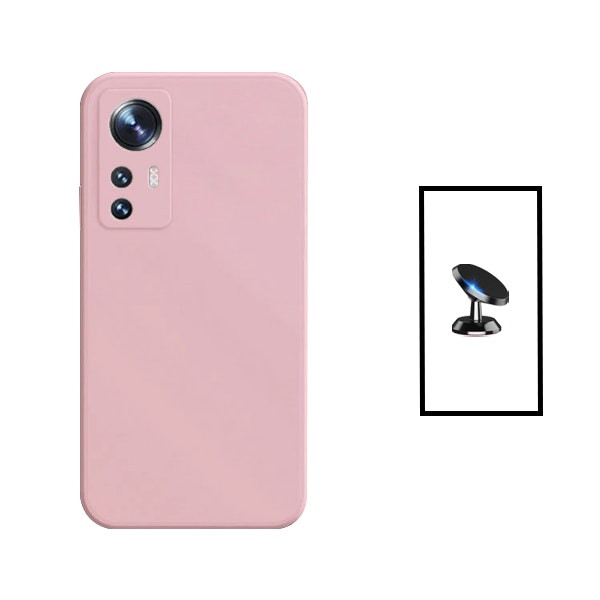 Liquid silicone case for Xiaomi 12T with magnetic car mount