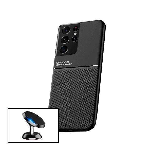 Magnetic Lux case with car mount for Galaxy S21 Ultra 5G