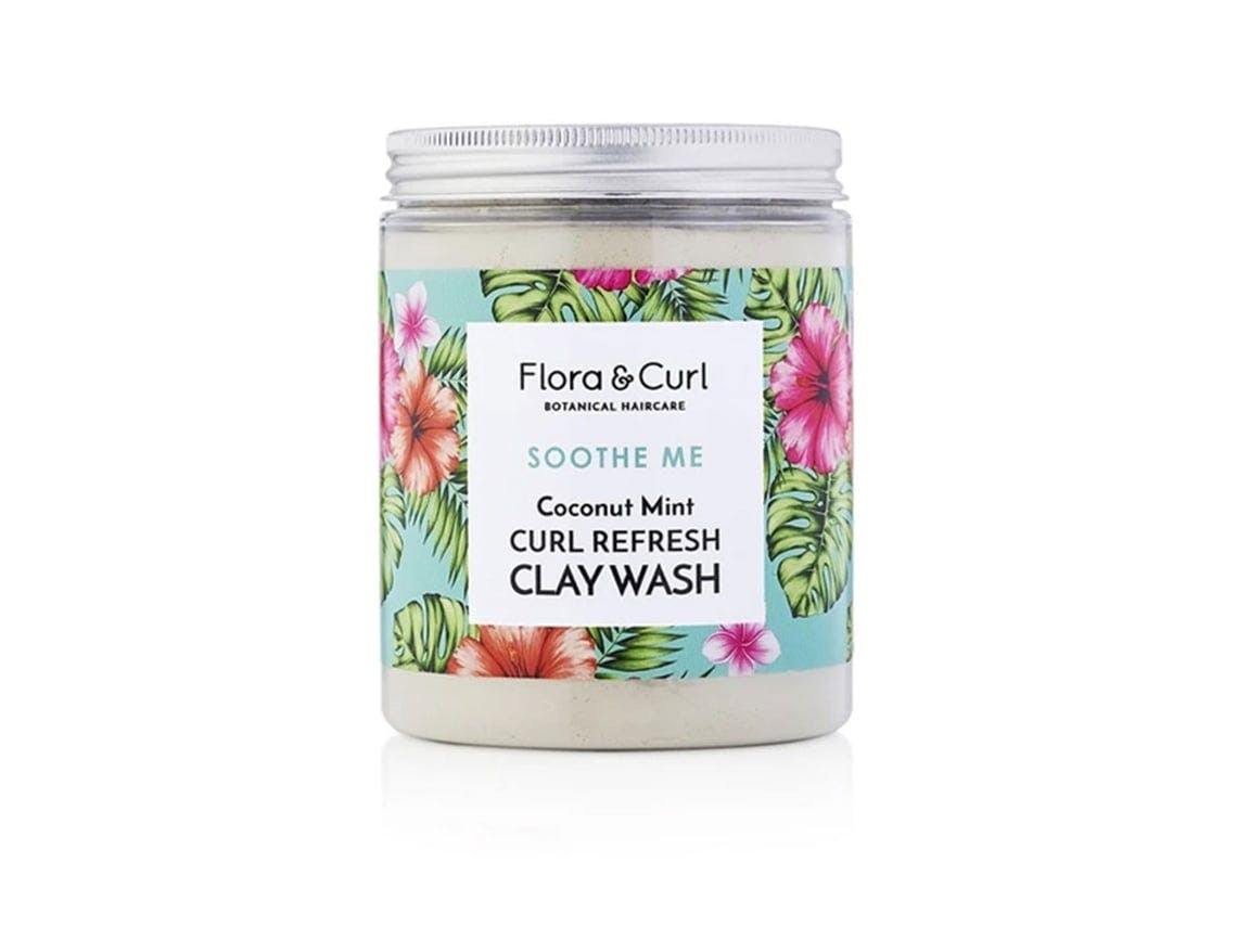 Champô líquido Coconut Mint Curl Refresh Clay