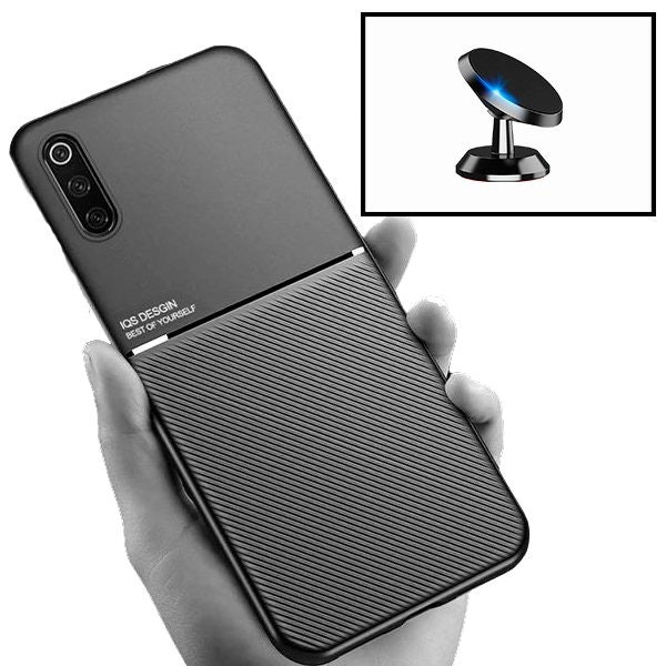 Funda magnética Lux con soporte de coche para Galaxy A50