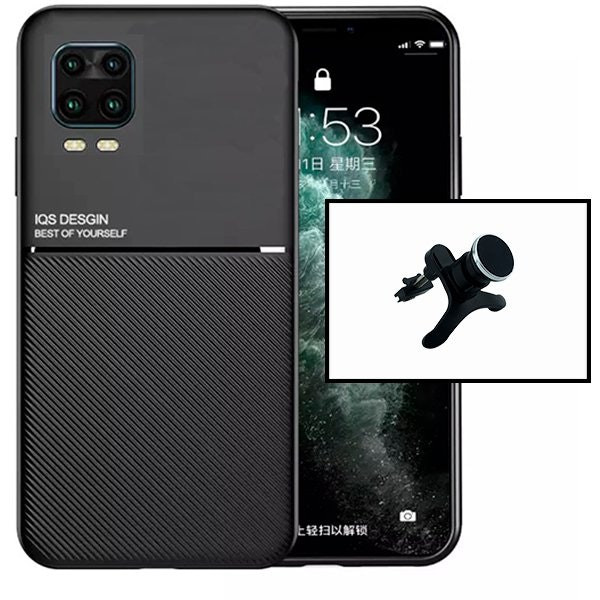 Magnetic Lux case with reinforced magnetic car mount for Xiaomi Mi 10 Lite 5G