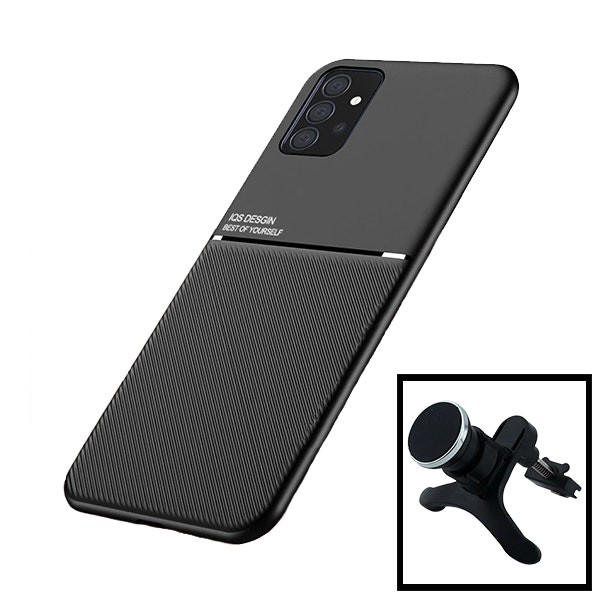 Magnetic Lux case with reinforced car mount for Samsung Galaxy A72