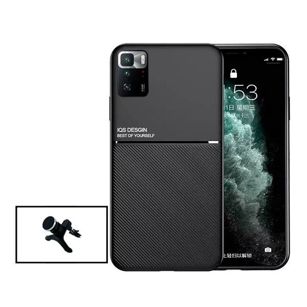 Funda magnética Lux con soporte magnético de coche para Xiaomi Poco X3 GT