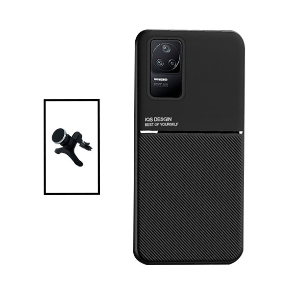 Magnetic Lux case with reinforced car mount for Xiaomi Poco F4 5G