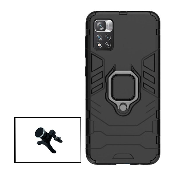 Soporte magnético reforzado y funda Military Defender para Xiaomi 11i