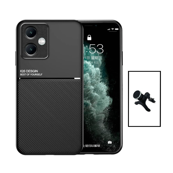 Funda magnética Lux con soporte magnético para Redmi Note 12