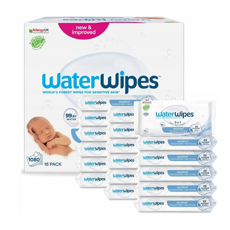 Waterwipes Toalhitas Bebé Box 18x60 Unidades