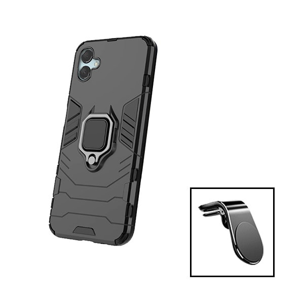 Funda Military Defender 3 en 1 con soporte magnético para Samsung Galaxy M04