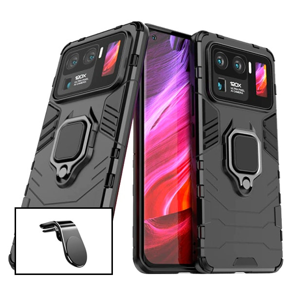 Kit soporte magnético y funda Military Defender para Xiaomi Mi 11 Ultra
