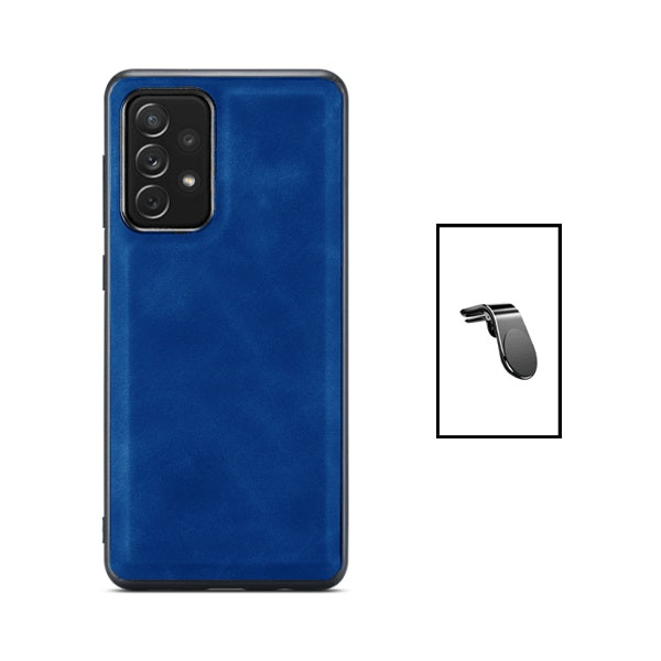 Funda magnética de cuero y soporte para Samsung Galaxy A52 5G