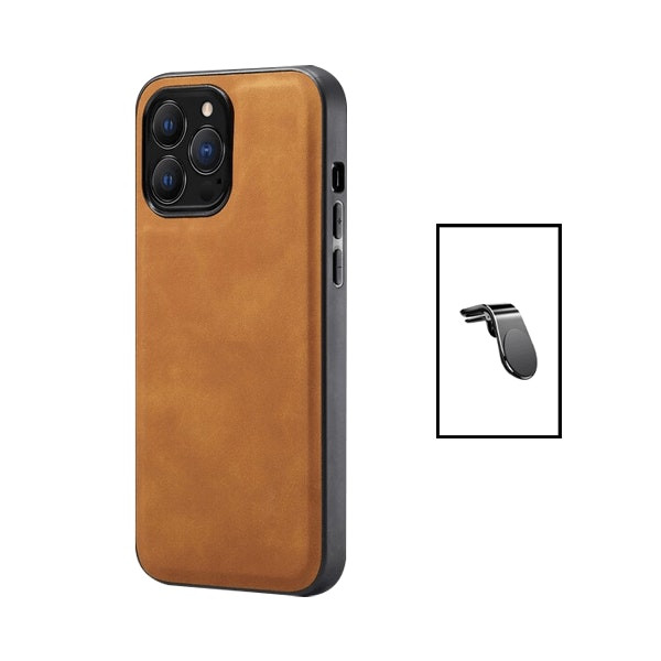 Funda de cuero magnética reforzada con soporte magnético