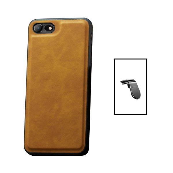 Funda magnética de cuero y soporte magnético universal para iPhone 7/8/SE 2020/SE 2022