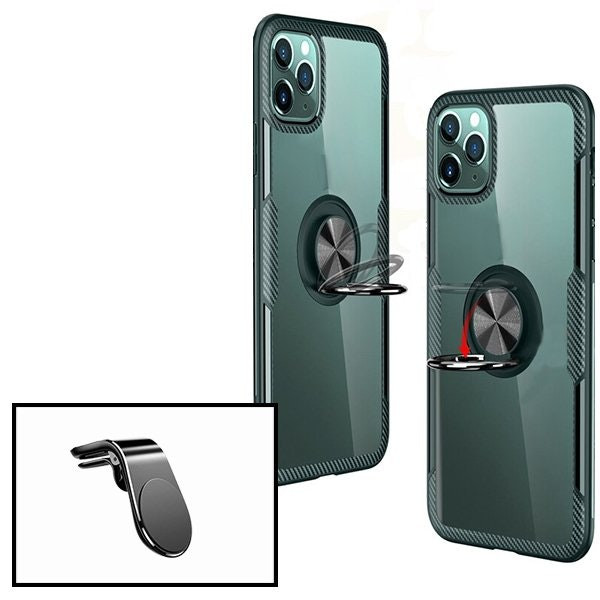 Soporte magnético y funda Clear Armor para iPhone 7/8/SE 2020/SE 2022