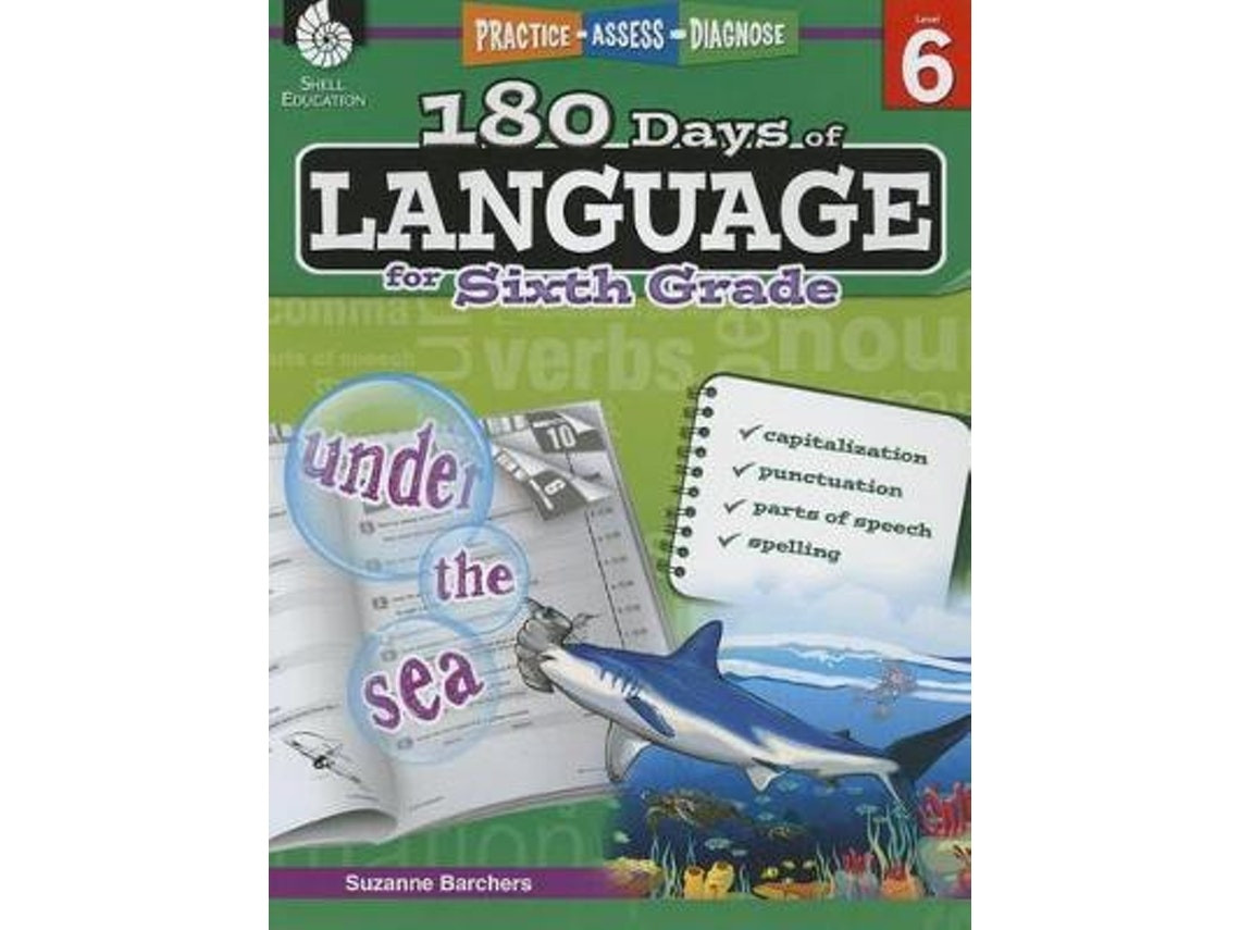 180 Days of Language de Suzanne Barchers (Inglés)