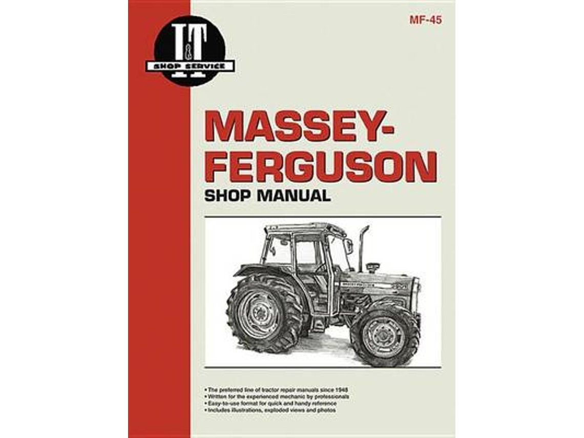 Livro mf mdls mf362 365 375 383 390+ de haynes (Inglês)