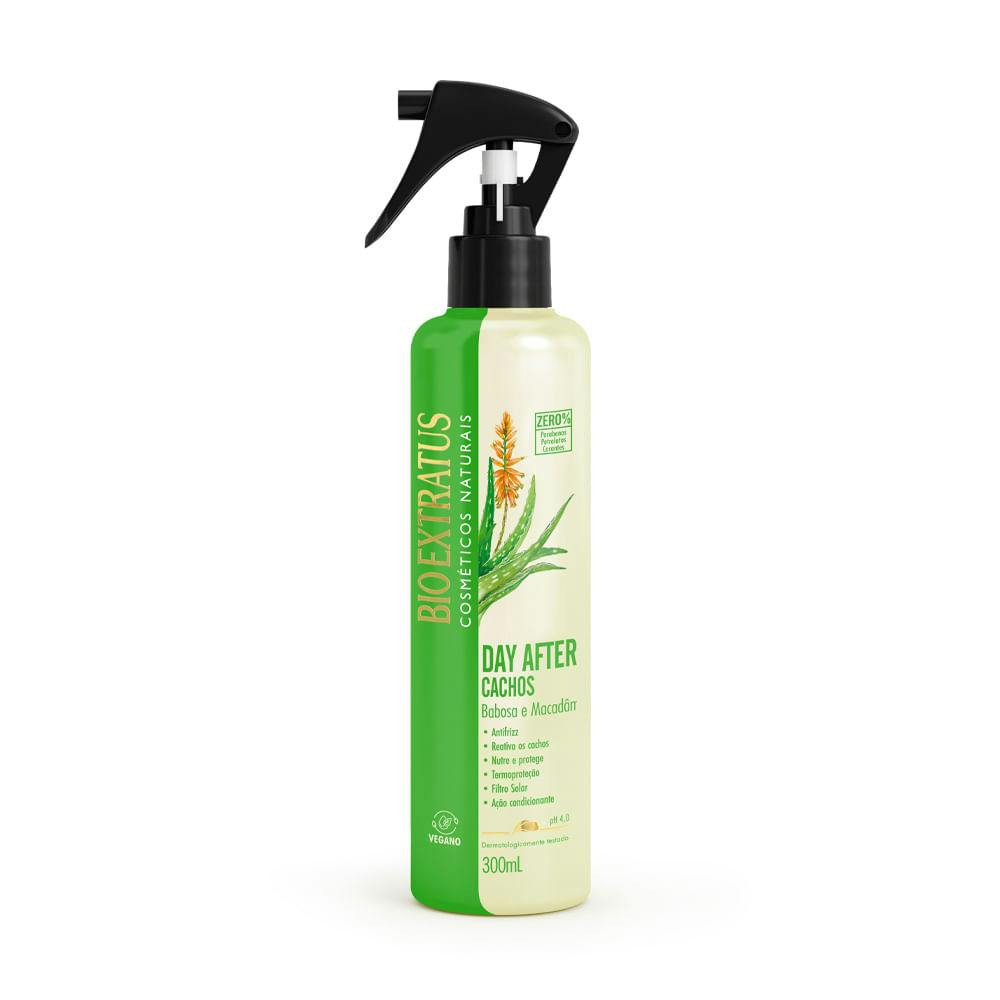 Day After Cachos finalizador spray para reativar definição e controlar frizz 300 mL