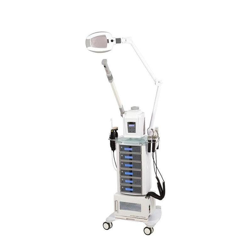Lâmpada lupa B-SYSTEM A com iluminação de apoio