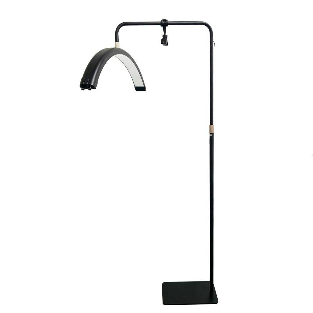 Lâmpada LED semicircular Brighten para estética com intensidade e temperatura ajustáveis