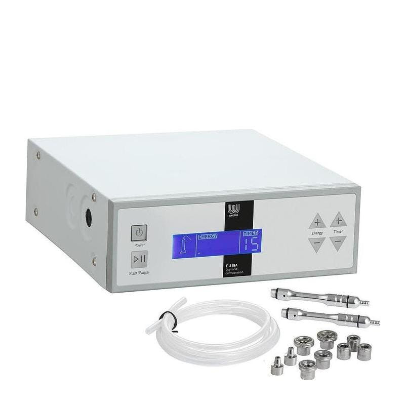 Microdermoabrasão F319A com ponteiras diamantadas