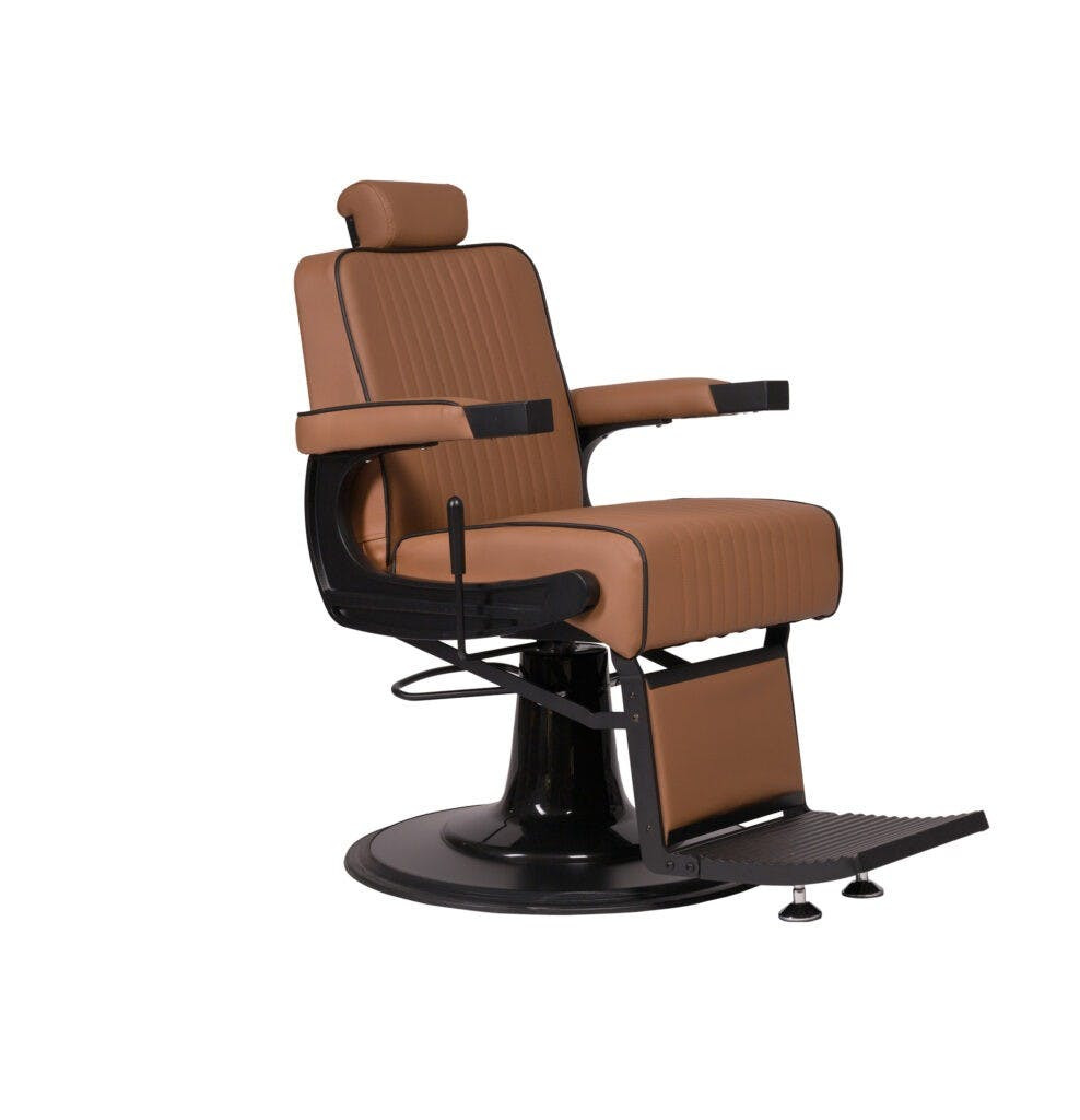 Cadeira de barbeiro DOUR CAMEL 2.0 acabamento matte