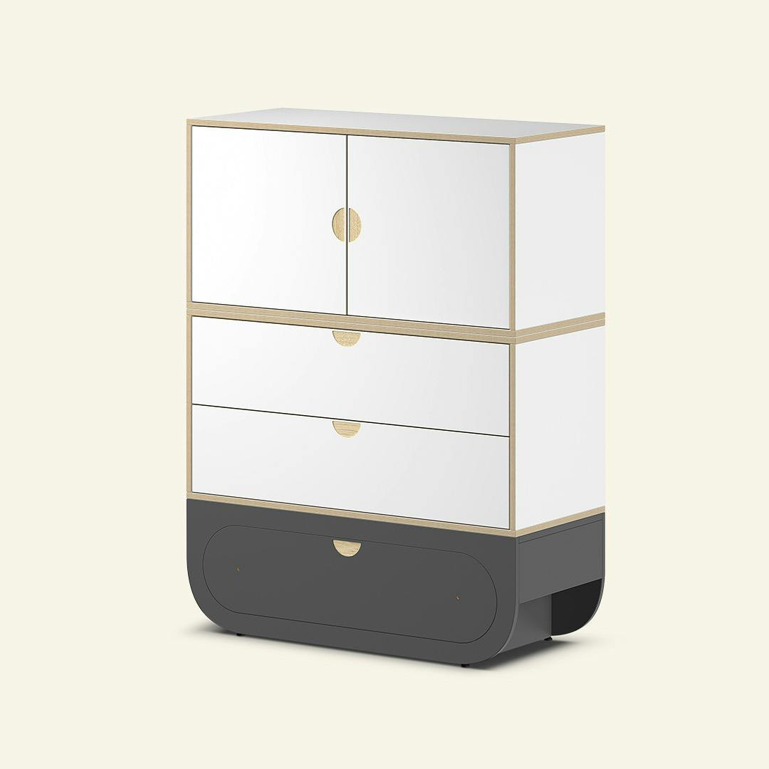 Cômoda Ikon 2M modular em melamina hidrófuga