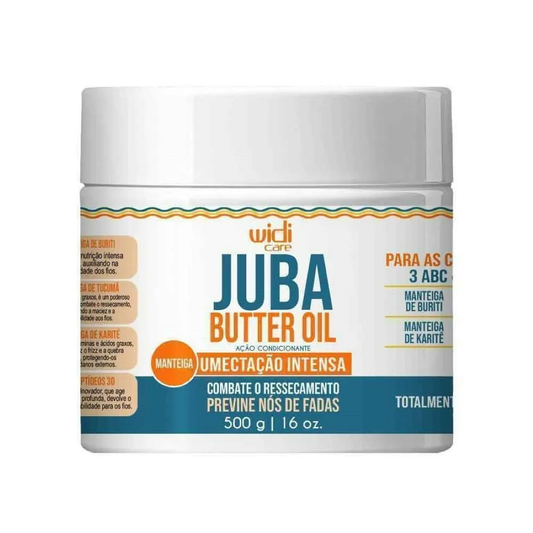 Máscara Umectação Intensa Juba Butter Oil 500g