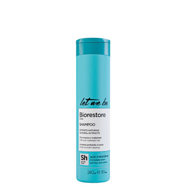 Shampoo Biorestore Home Care sem perfume 240ml
