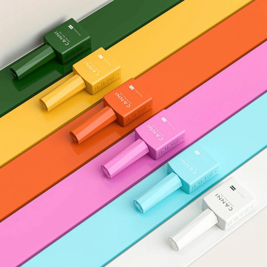 Kit de vernizes gel collection 6 cores