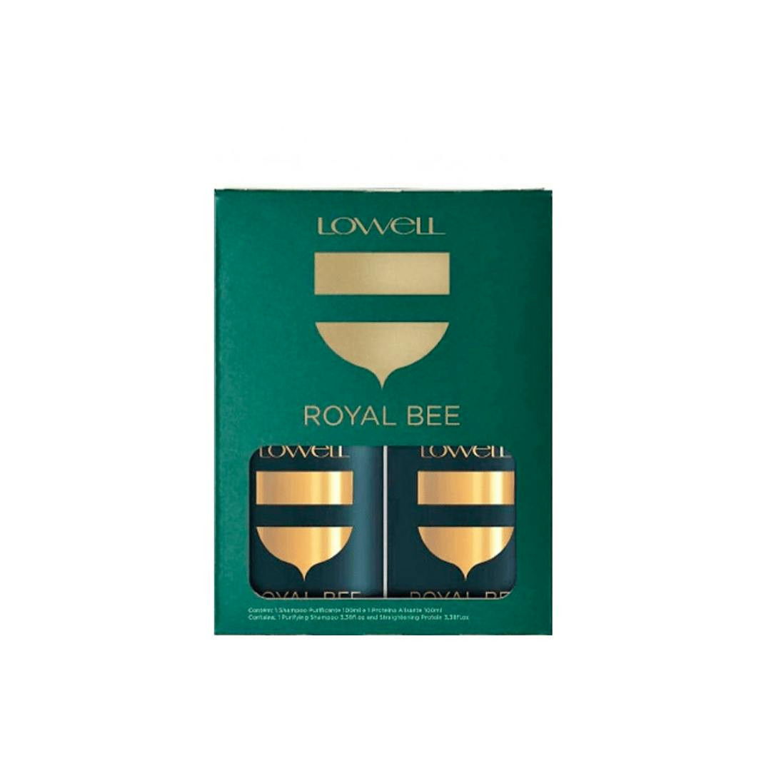 Kit de Alisamento Royal Bee sem Formalina 2 x 100 ml
