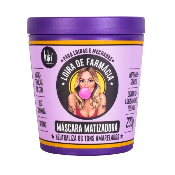 Máscara Matizadora Loira de Farmácia 230g