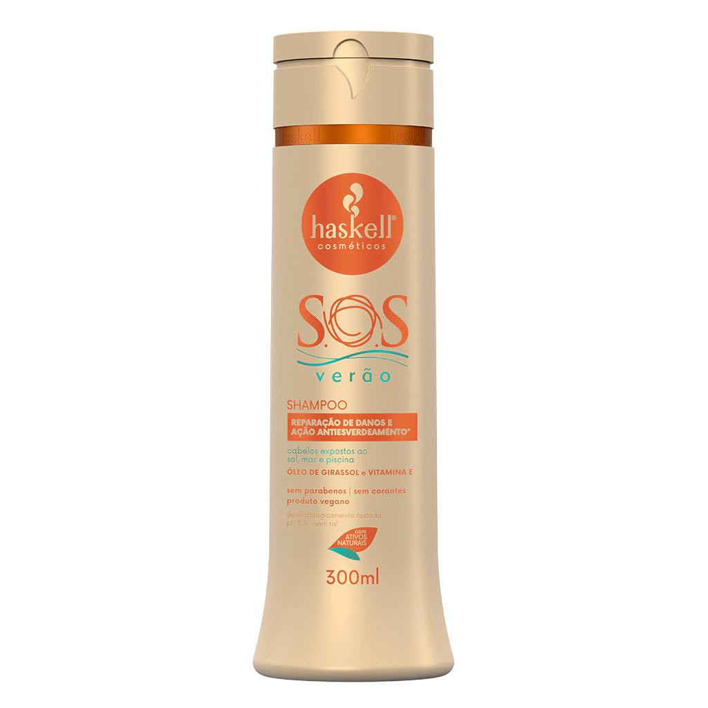 Shampoo pós-sol SOS Verão 300 ml