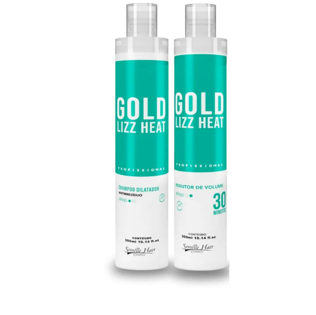 Progressiva orgânica Gold Lizz 2x300ml
