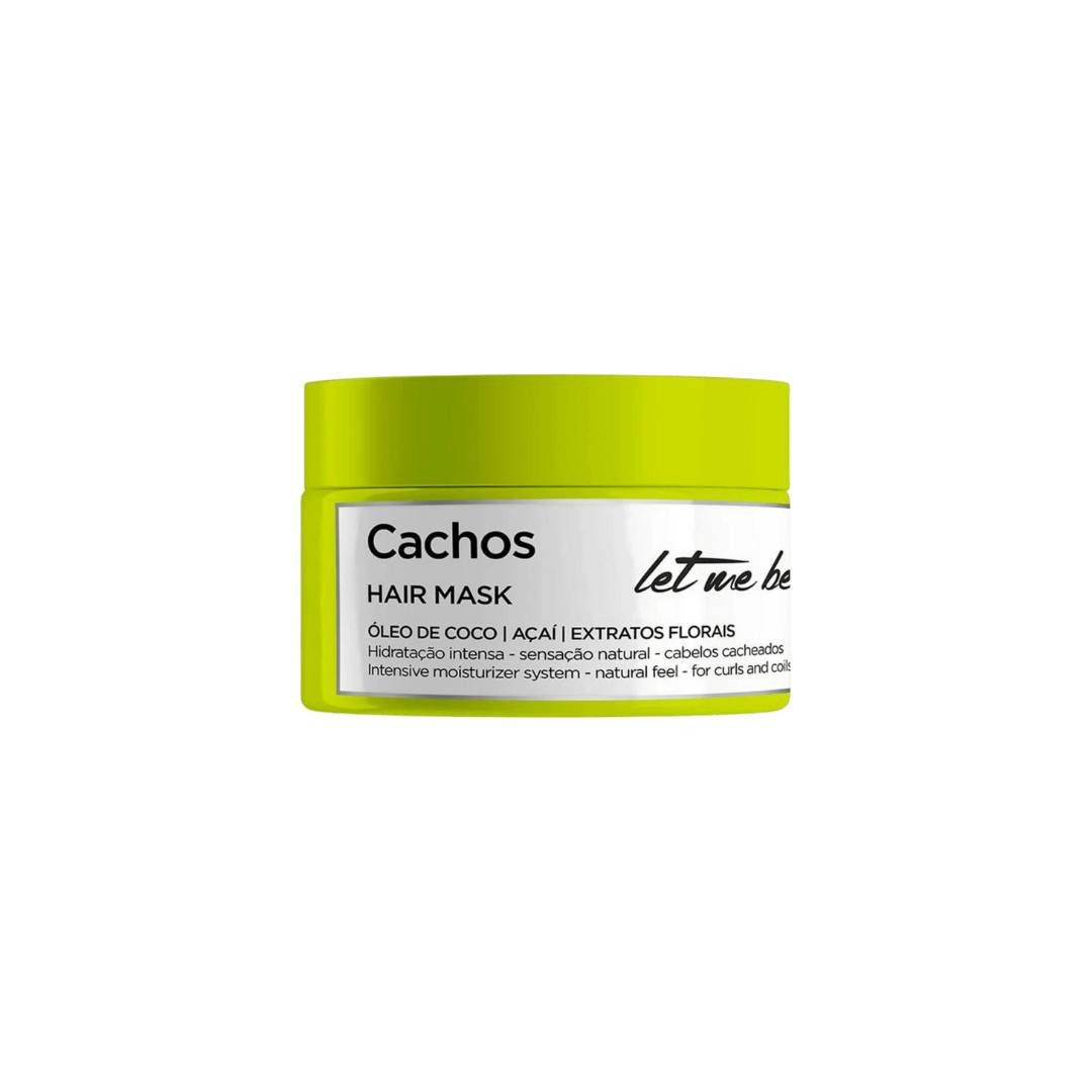 Máscara para cabelos cacheados Cachos - Hidratação e definição 250 g