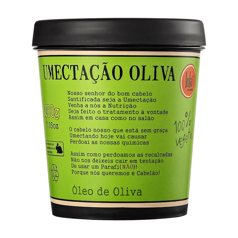 Máscara de tratamento Umectação Oliva para cabelo