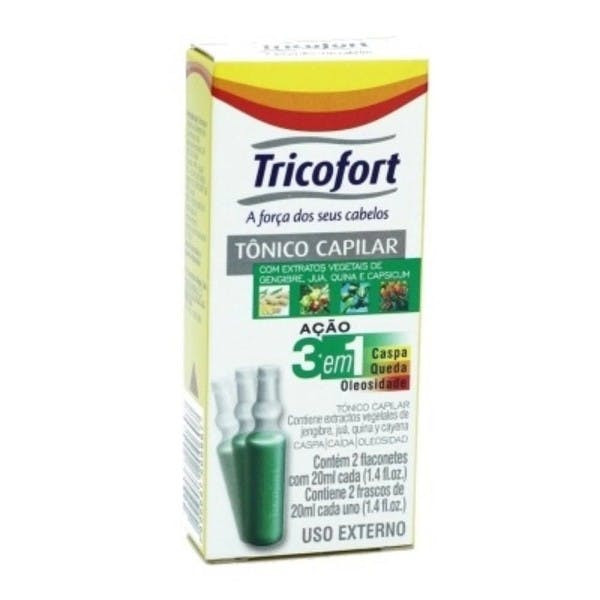 Tónico capilar 3x1 6 frascos de 20 ml