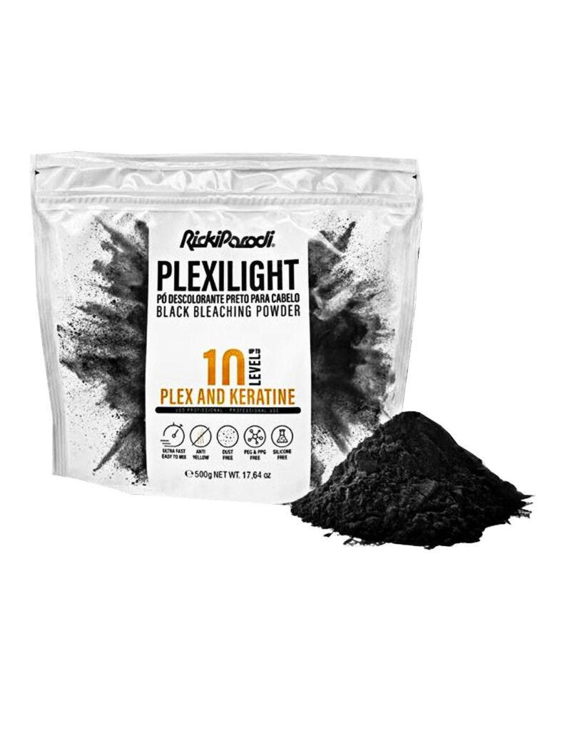 Pó descolorante PlexiLight 500g Preto