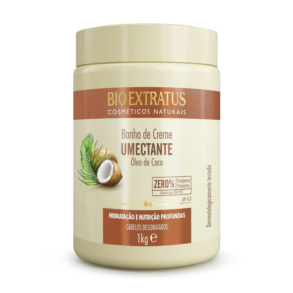 Máscara capilar umectante óleo de coco 1kg