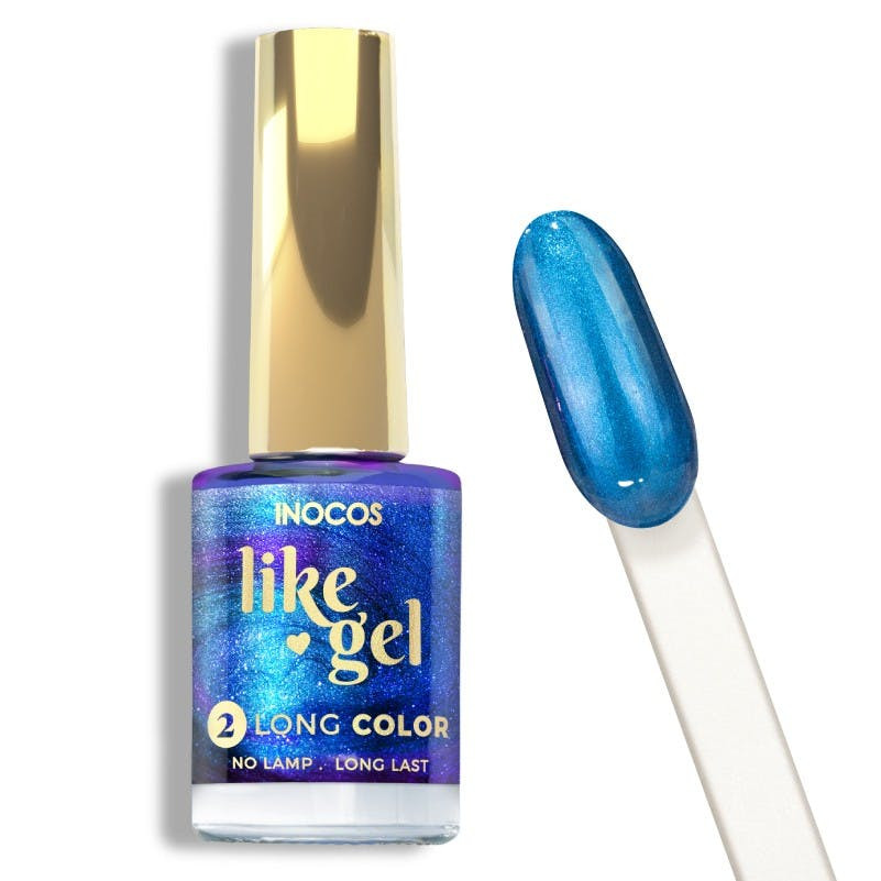 Verniz Like Gel Azul Galáxia