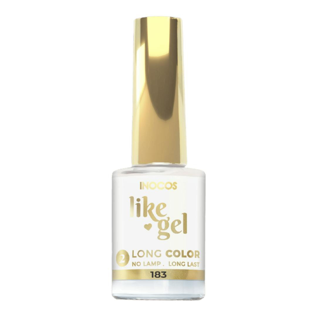 Verniz efeito gel Like Gel 183 Branco Puro