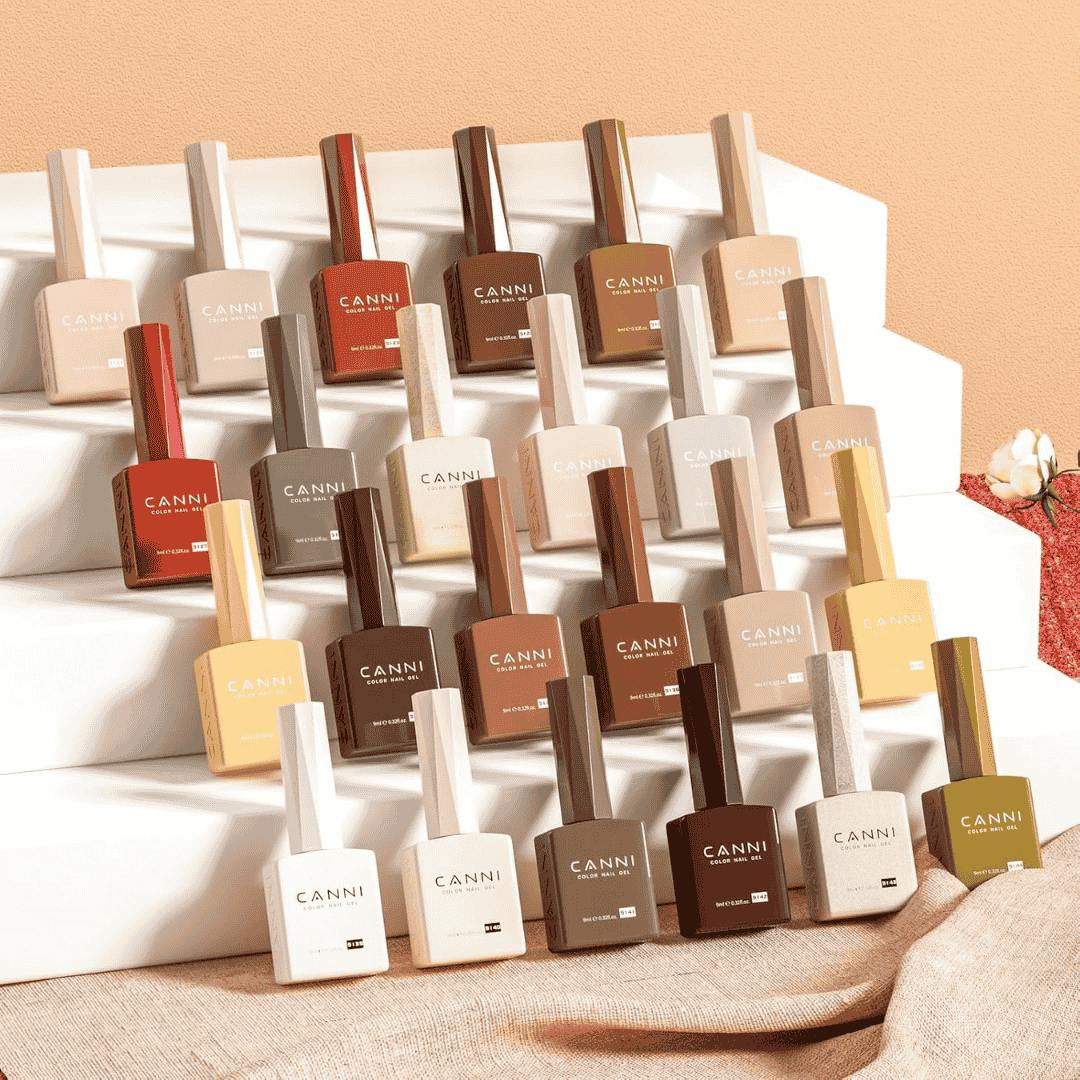 Kit 24 Vernizes Gel Coloridos com Primer Base e Top Coats