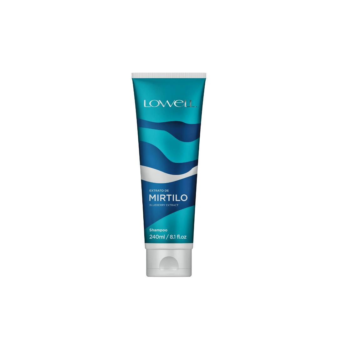 Shampoo extrato de mirtilo 240 ml